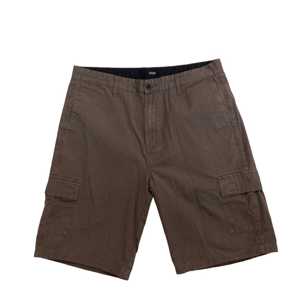 KR3W Brown Cargo Shorts. Men’s Size 34.